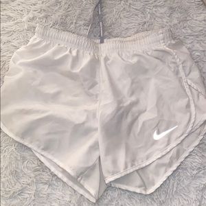 White Nike Shorts